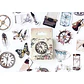 Caja Stickers Vintage #18 - 45 pzas - Miniatura 1