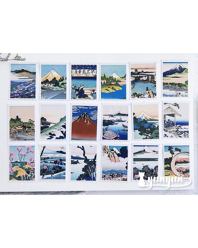 Caja Stickers Arte #11 - 45 pzas