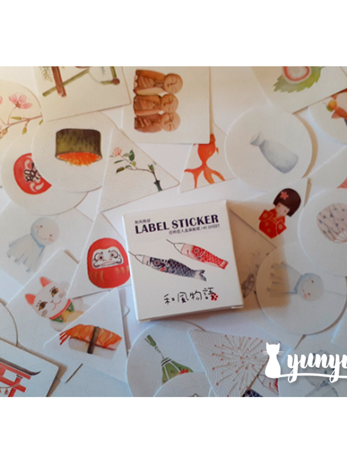 Caja Stickers Oriental #2 1