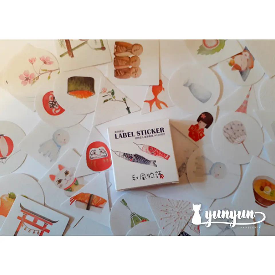 Caja Stickers Oriental #2 1