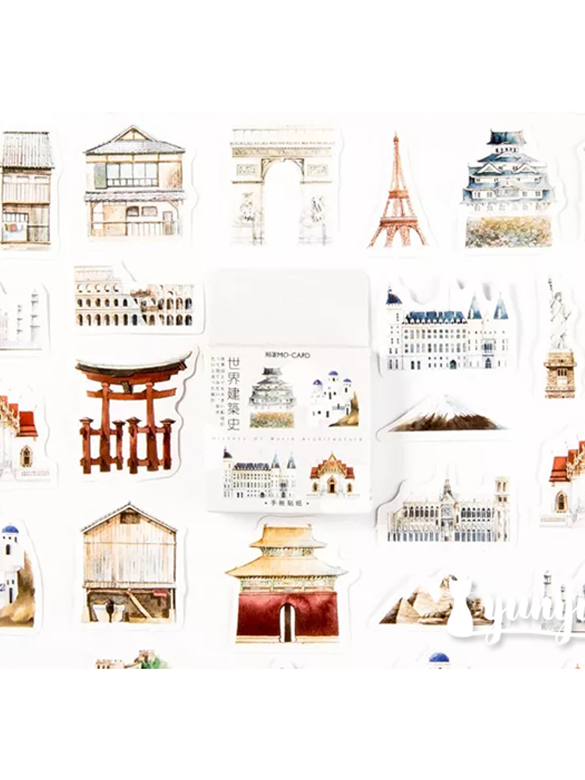 Caja Stickers Viajes #8 1