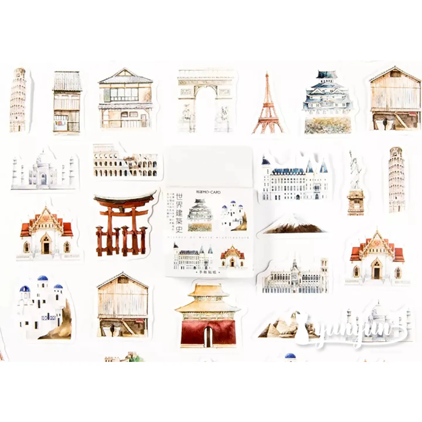 Caja Stickers Viajes #8 1