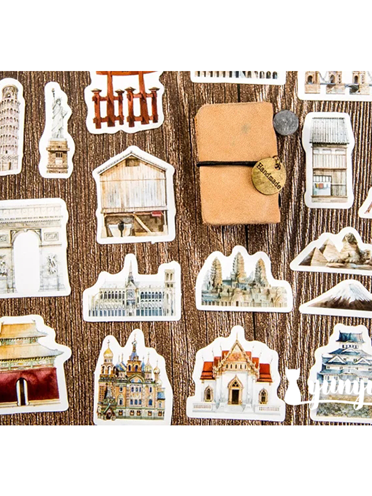 Caja Stickers Viajes #8 2