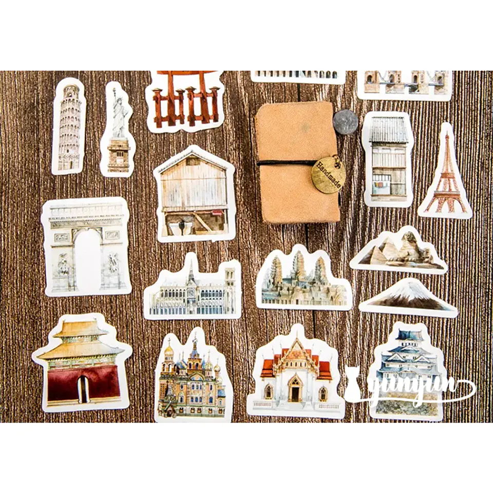 Caja Stickers Viajes #8 2