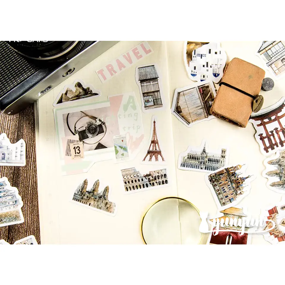 Caja Stickers Viajes #8 3