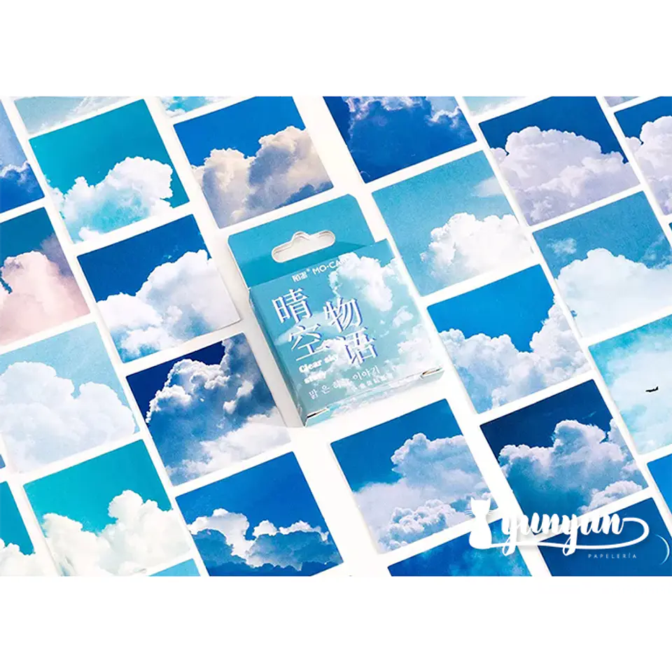 Caja Stickers Paisaje #3 1