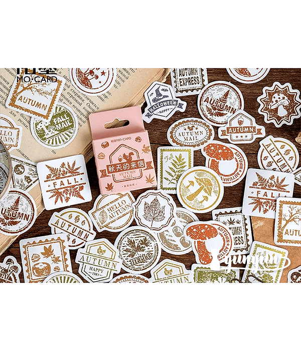 Caja Stickers Vintage #17