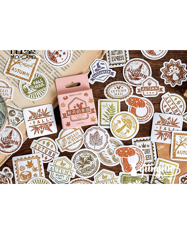 Caja Stickers Vintage #17