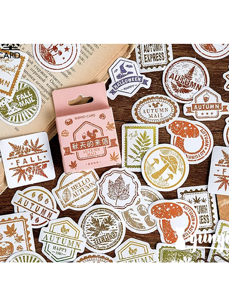 Caja Stickers Vintage #17 1