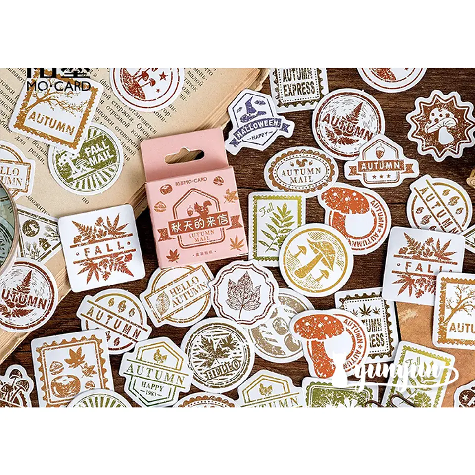 Caja Stickers Vintage #17 1
