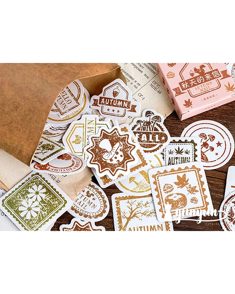 Caja Stickers Vintage #17