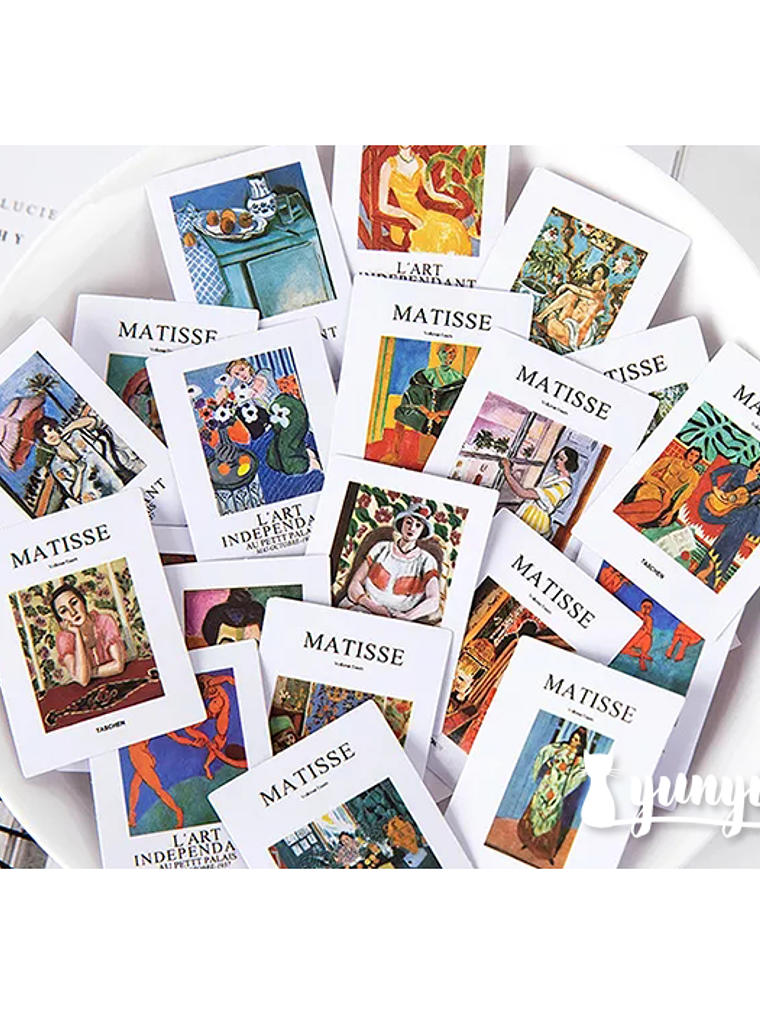 Caja Stickers Matisse - 45 pzas 2