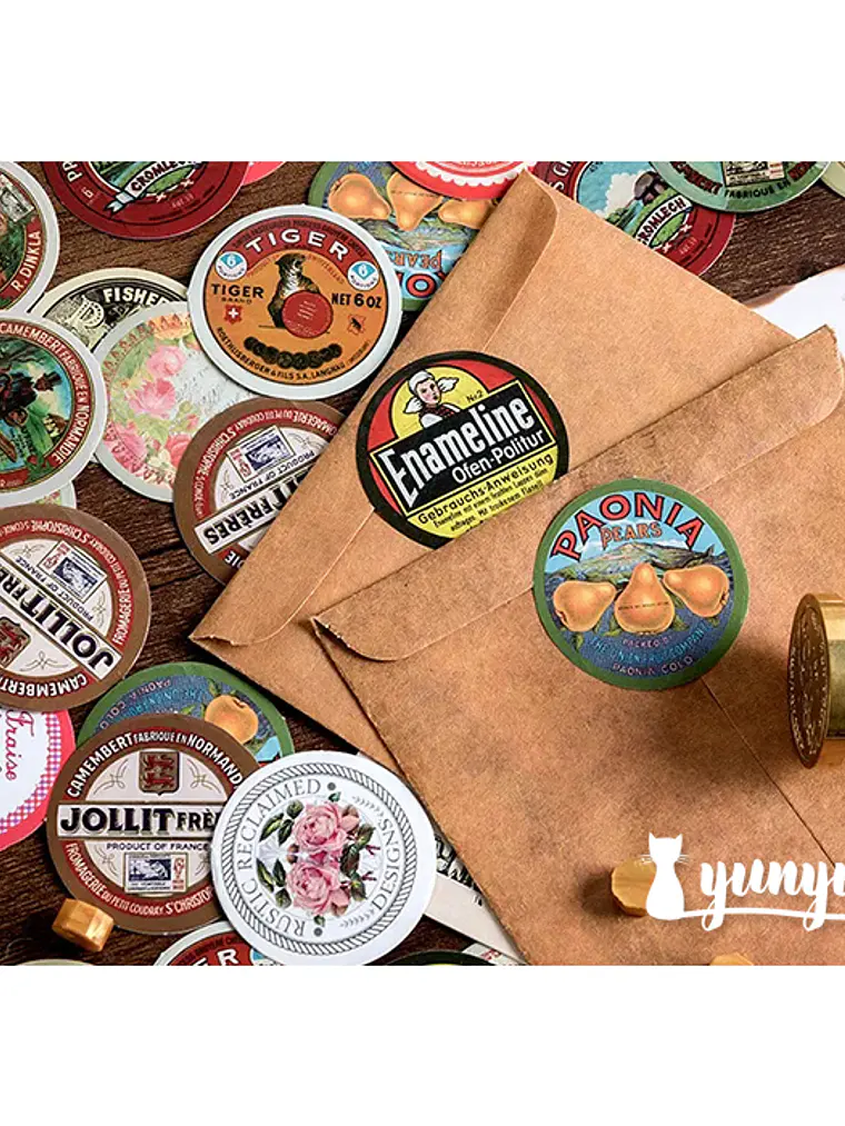 Caja Stickers Vintage #11 2