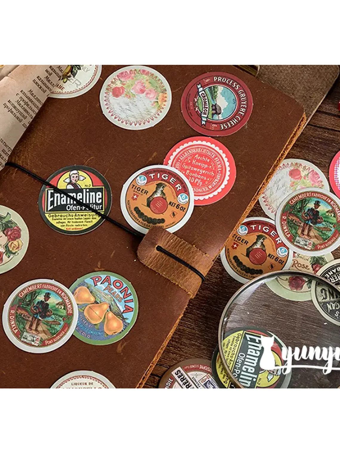 Caja Stickers Vintage #11 3