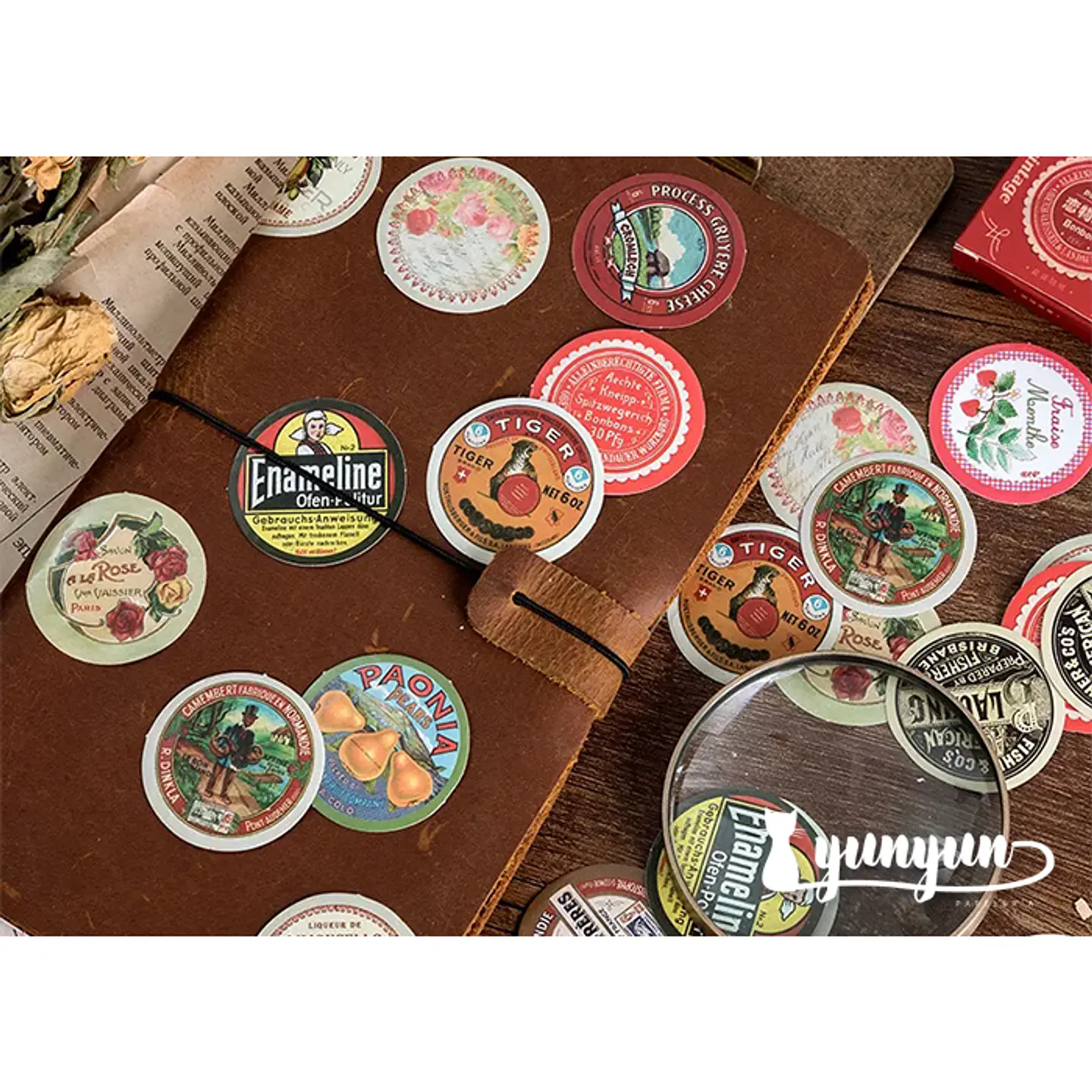 Caja Stickers Vintage #11 3