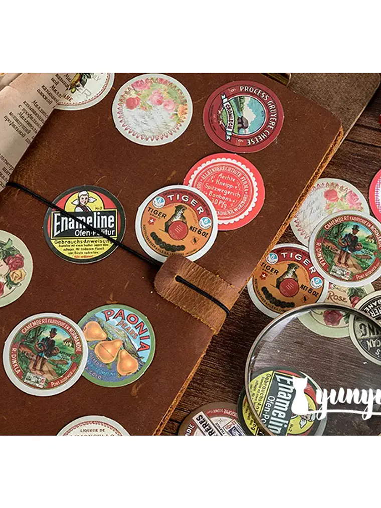 Caja Stickers Vintage #11 3