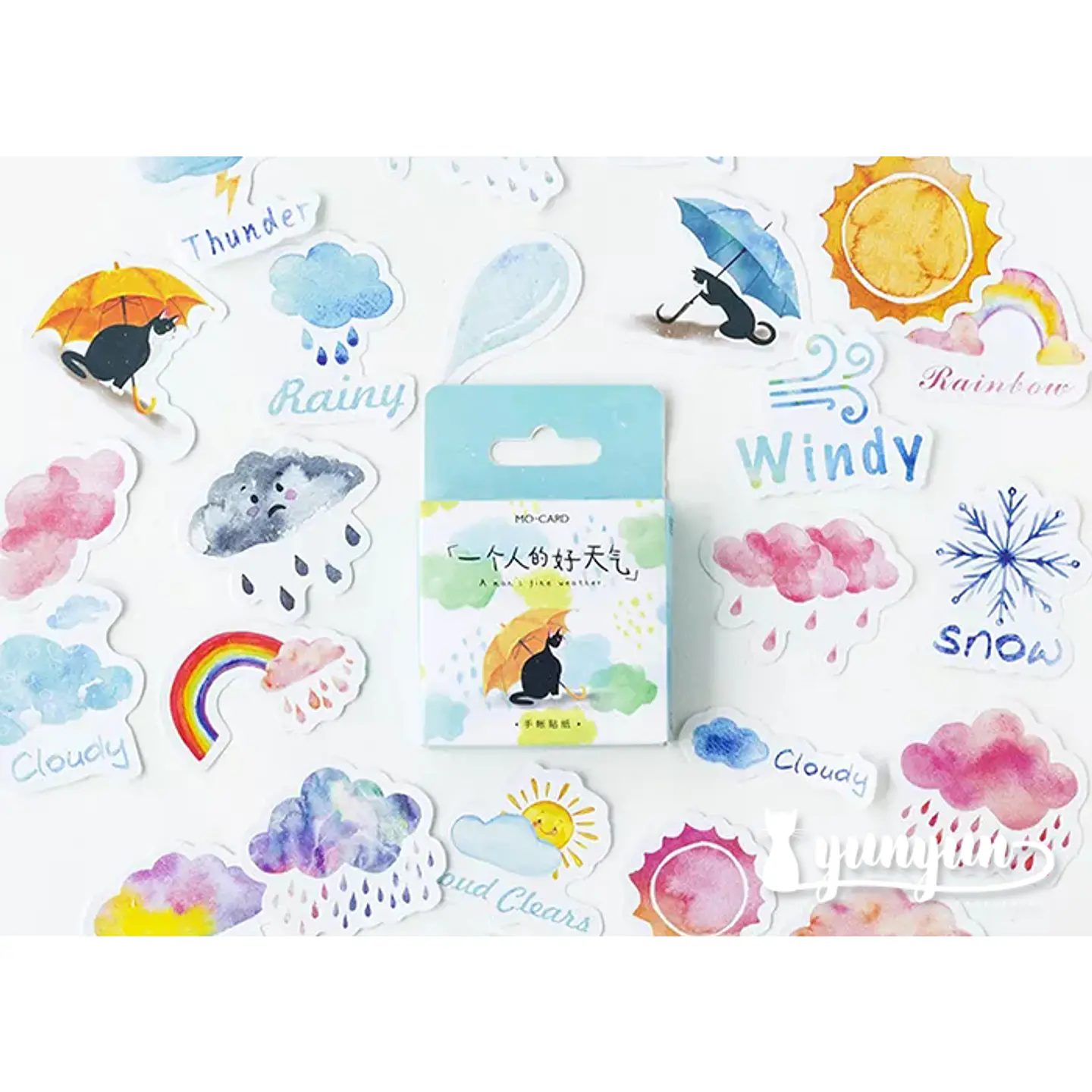 Caja Stickers Clima 1