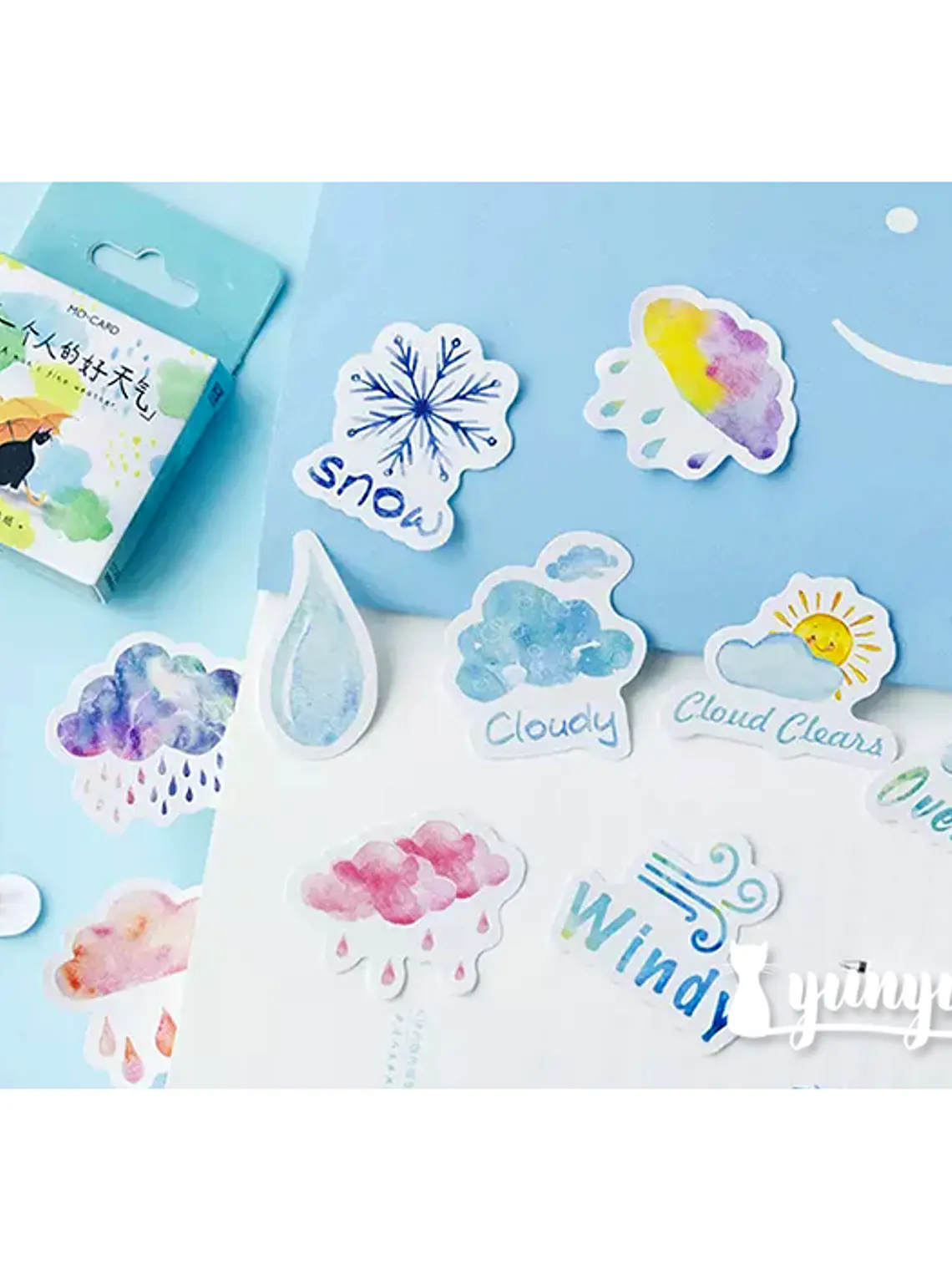 Caja Stickers Clima 2