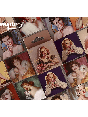 Caja Stickers Vintage #4