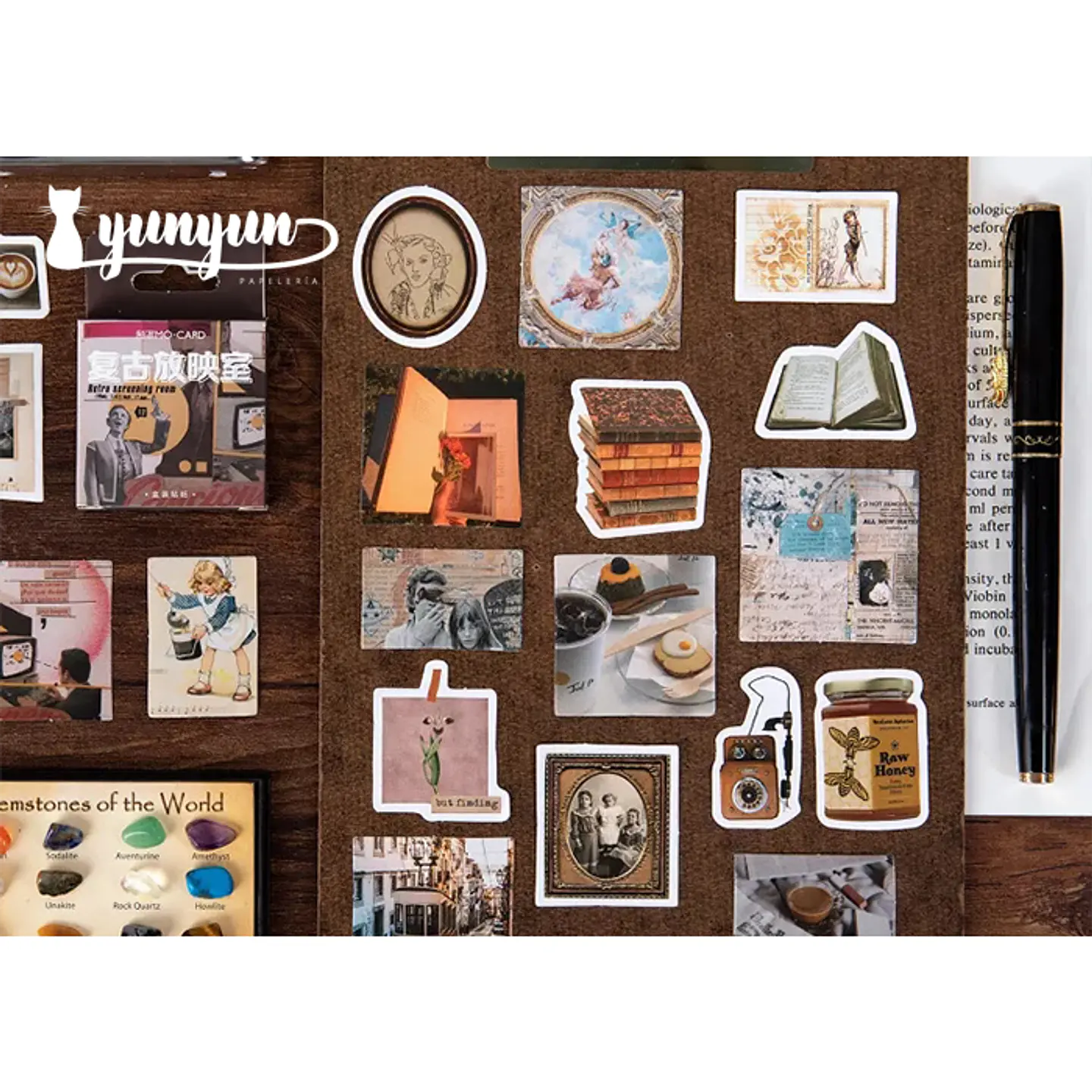 Caja Stickers Vintage #5 2