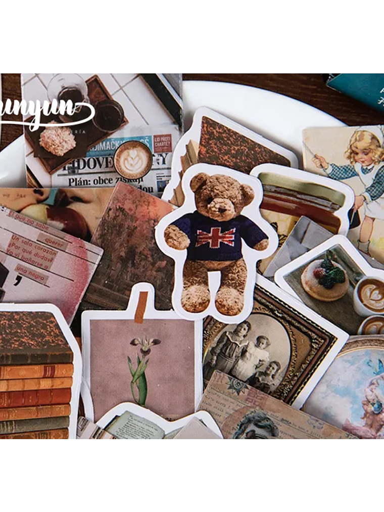 Caja Stickers Vintage #5 3