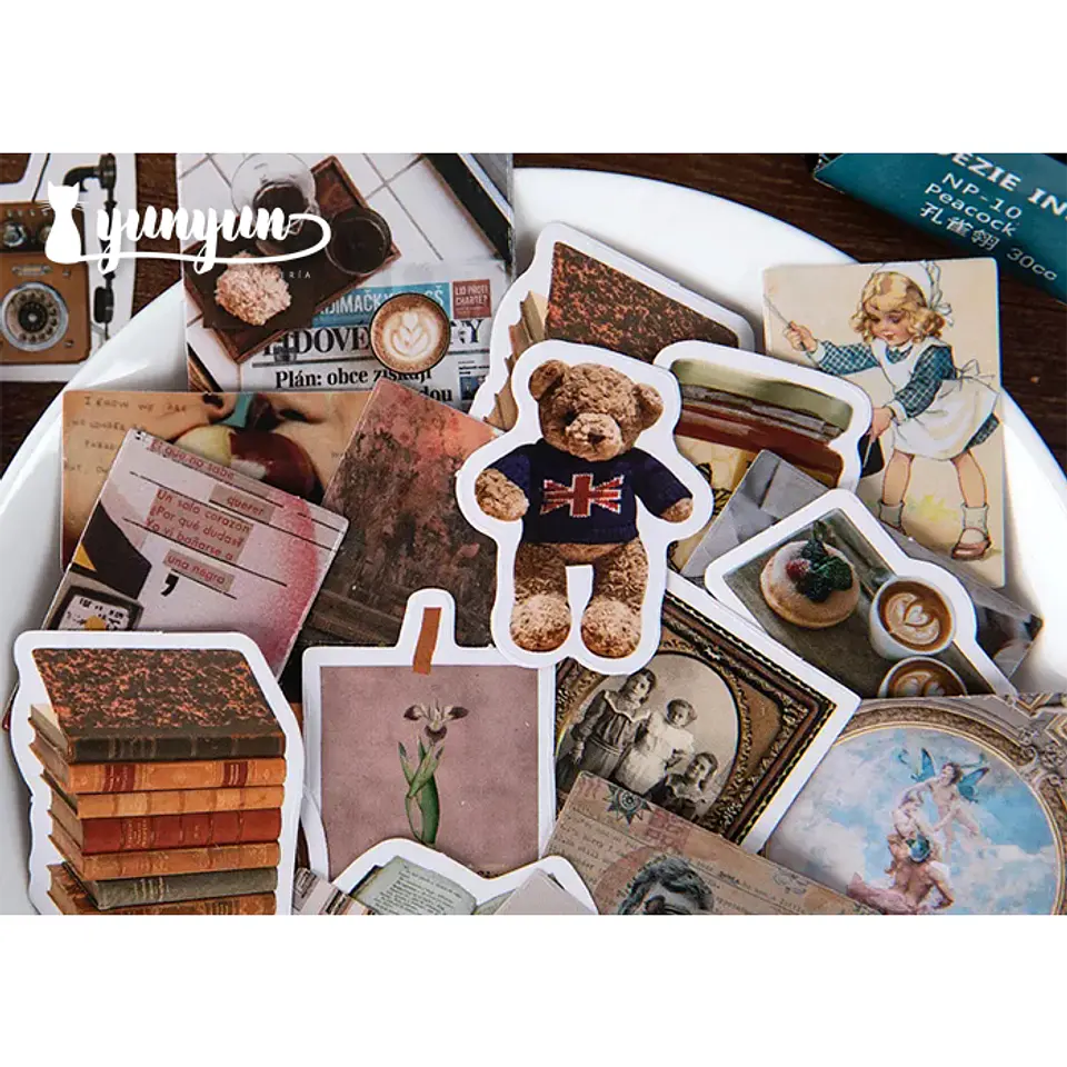 Caja Stickers Vintage #5 3