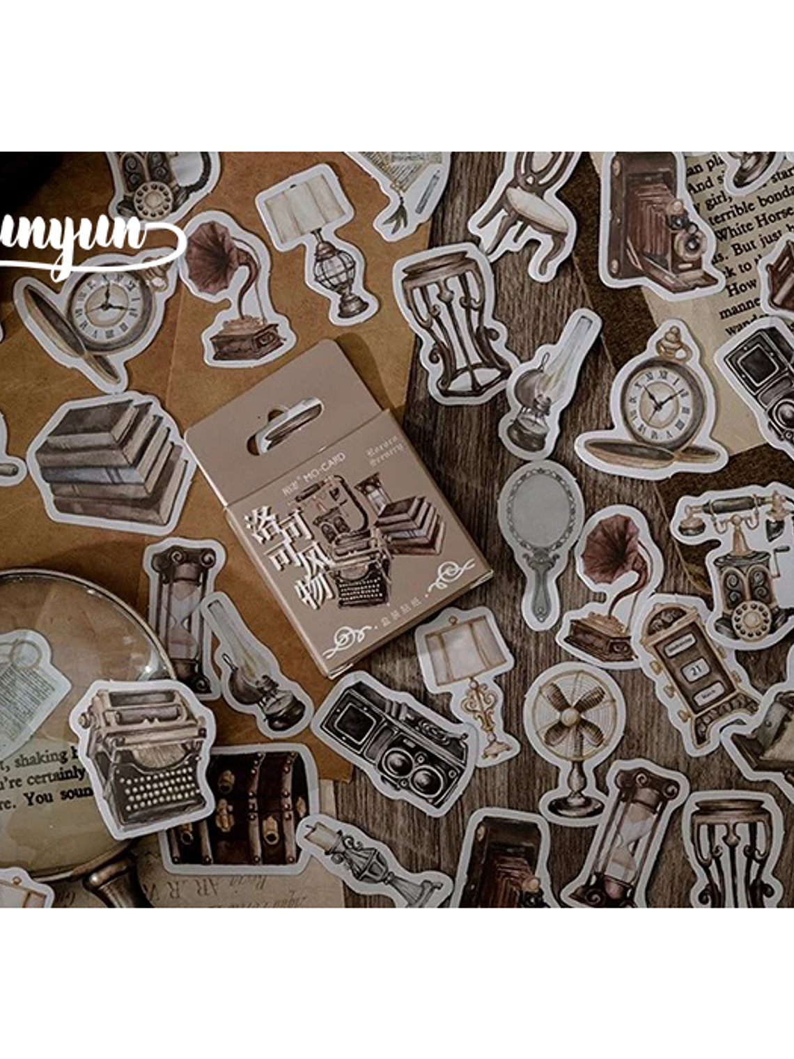 Caja Stickers Vintage #6 1