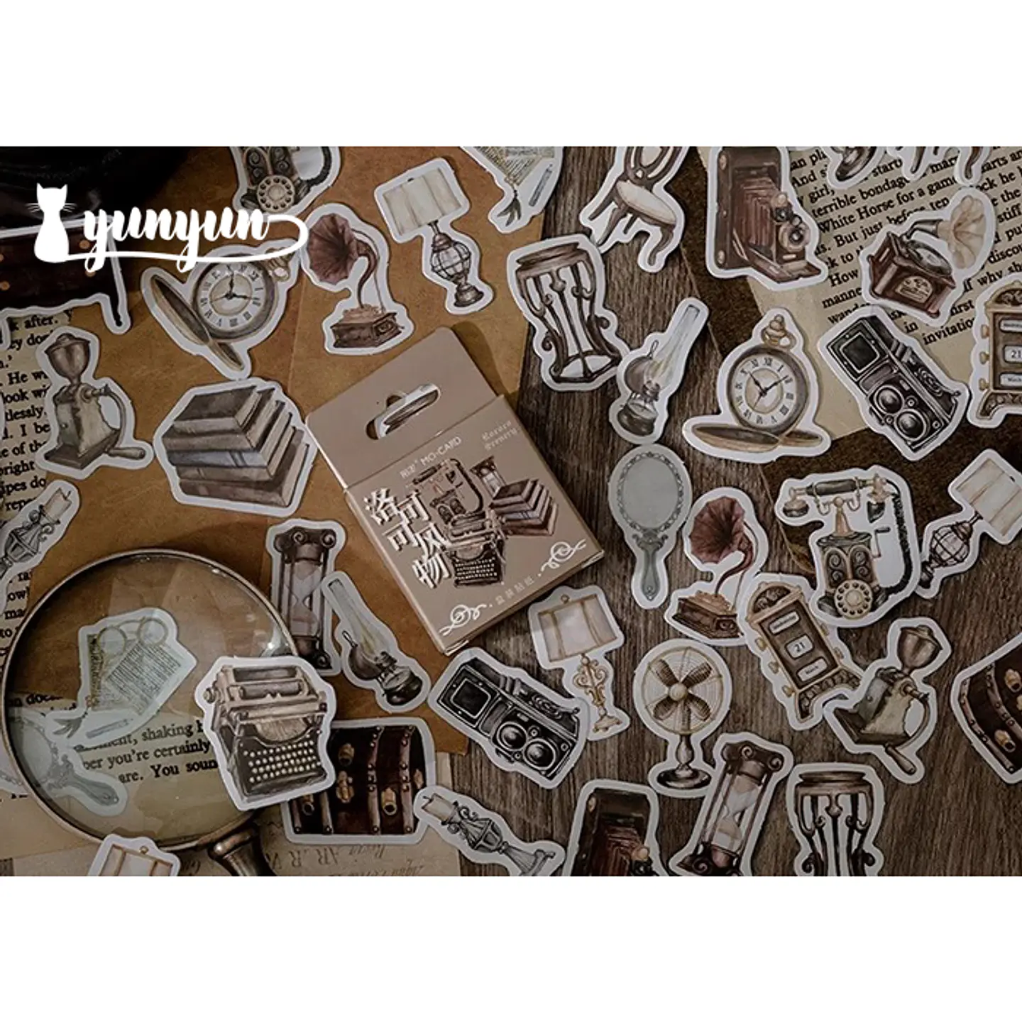 Caja Stickers Vintage #6 1