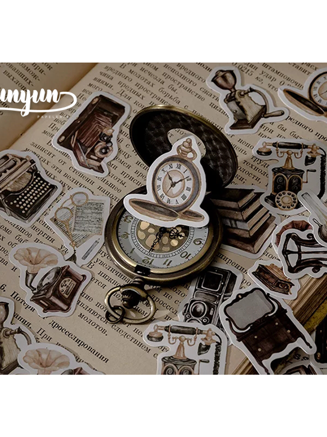 Caja Stickers Vintage #6 2