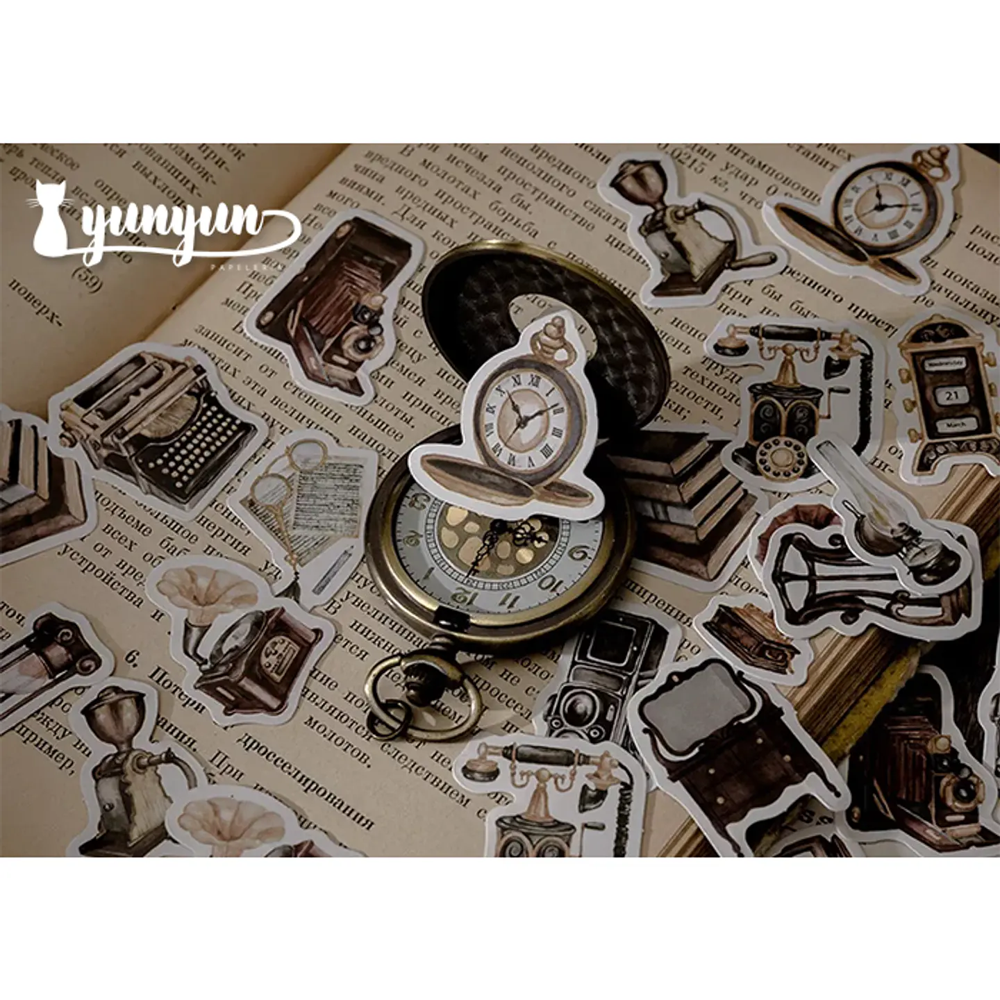Caja Stickers Vintage #6 2