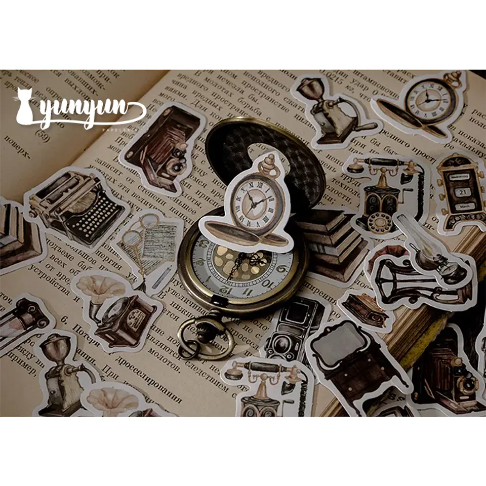 Caja Stickers Vintage #6 2