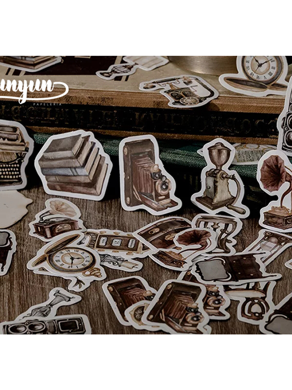 Caja Stickers Vintage #6 3