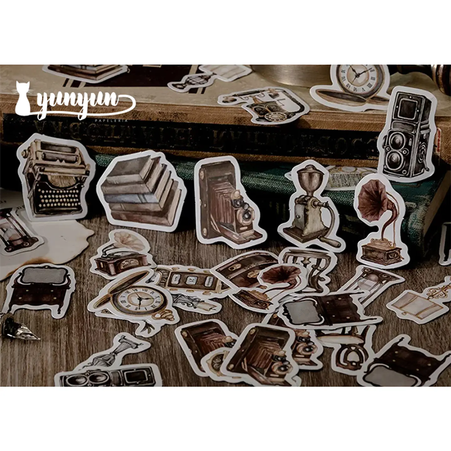 Caja Stickers Vintage #6 3