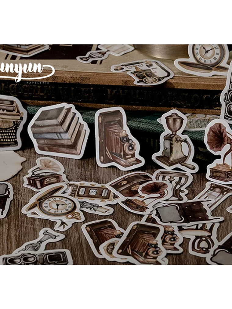 Caja Stickers Vintage #6 3