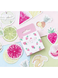 Caja Stickers Frutas - 45 pzas - Miniatura 1