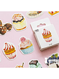 Caja Stickers Pasteles II - 45 pzas - Miniatura 1