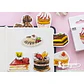 Caja Stickers Pasteles II - 45 pzas - Miniatura 2