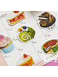 Caja Stickers Pasteles II - 45 pzas - Miniatura 3