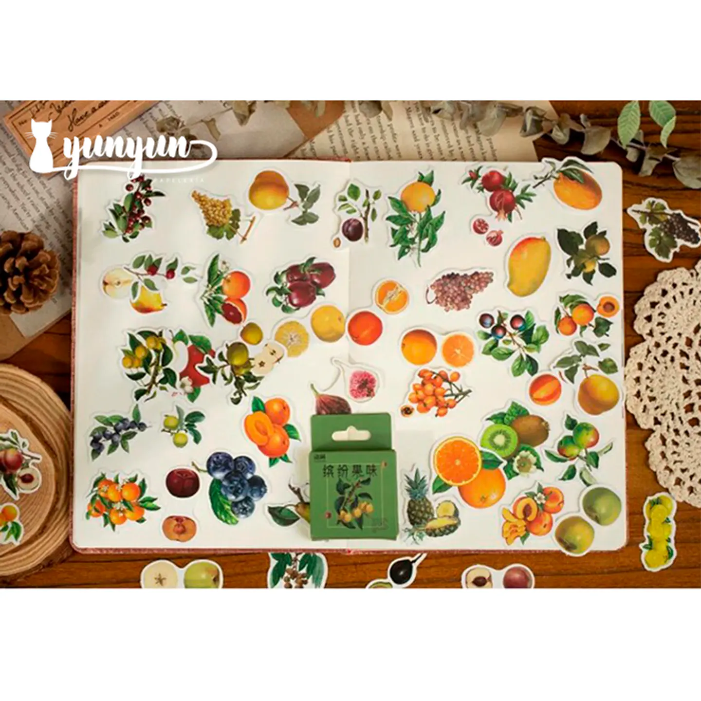 Caja Stickers Comida #14 1