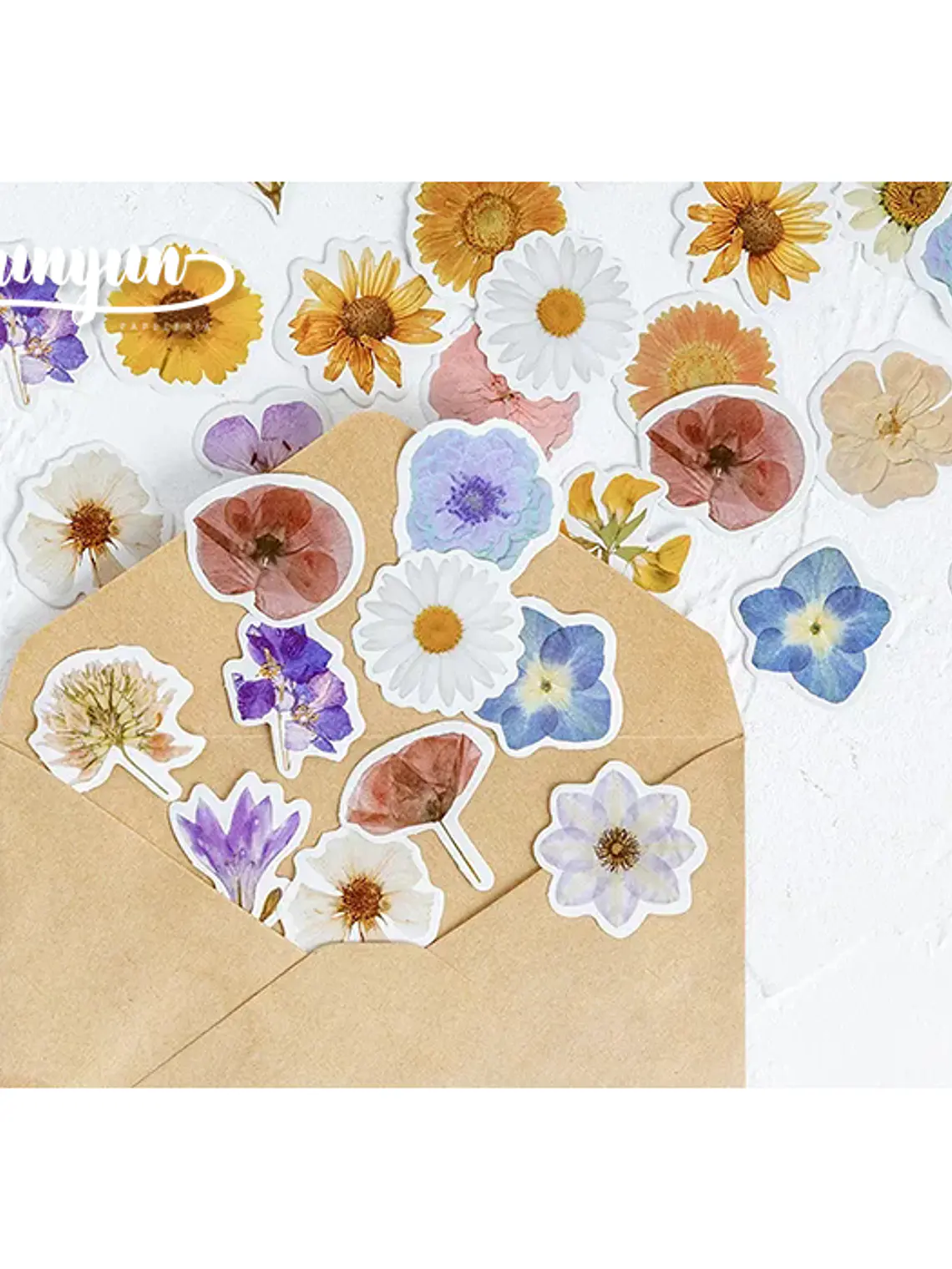 Caja Stickers Flores #3 3