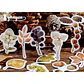 Caja Stickers Bosque Otoñal - 45 pzas - Miniatura 3