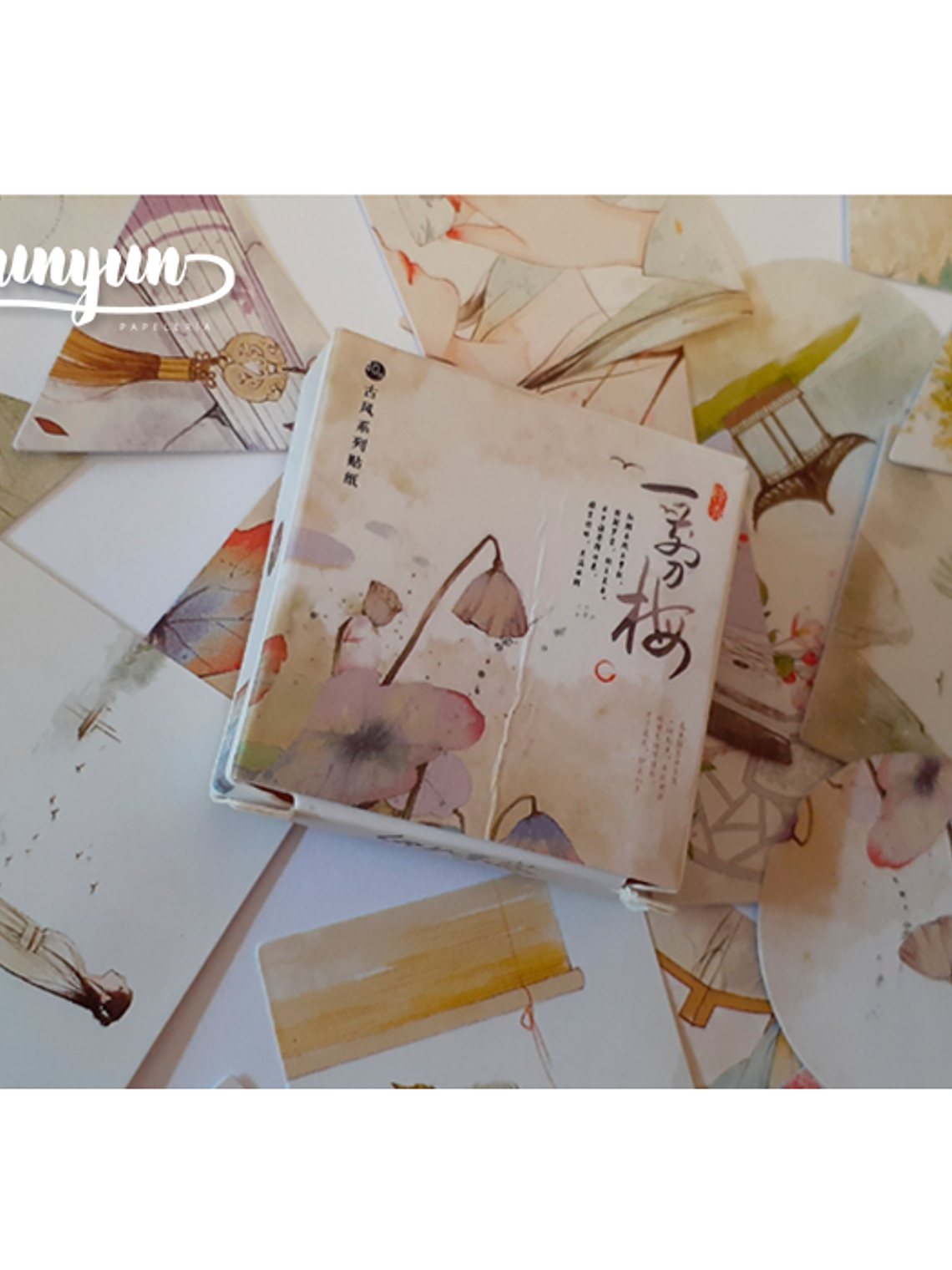 Caja Stickers Paisaje Orientales I - 40 pzas 1