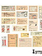 Vintage Tickers Stickers Pack - 40 pzas - Miniatura 6