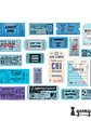 Vintage Tickers Stickers Pack - 40 pzas - Miniatura 7