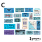 Vintage Tickers Stickers Pack - 40 pzas - Miniatura 7