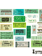 Vintage Tickers Stickers Pack - 40 pzas - Miniatura 9