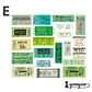 Vintage Tickers Stickers Pack - 40 pzas - Miniatura 9