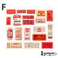 Vintage Tickers Stickers Pack - 40 pzas - Miniatura 10