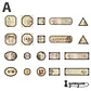 Stickers Retro Label - 40 pzas - Miniatura 8