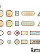 Stickers Retro Label - 40 pzas - Miniatura 14